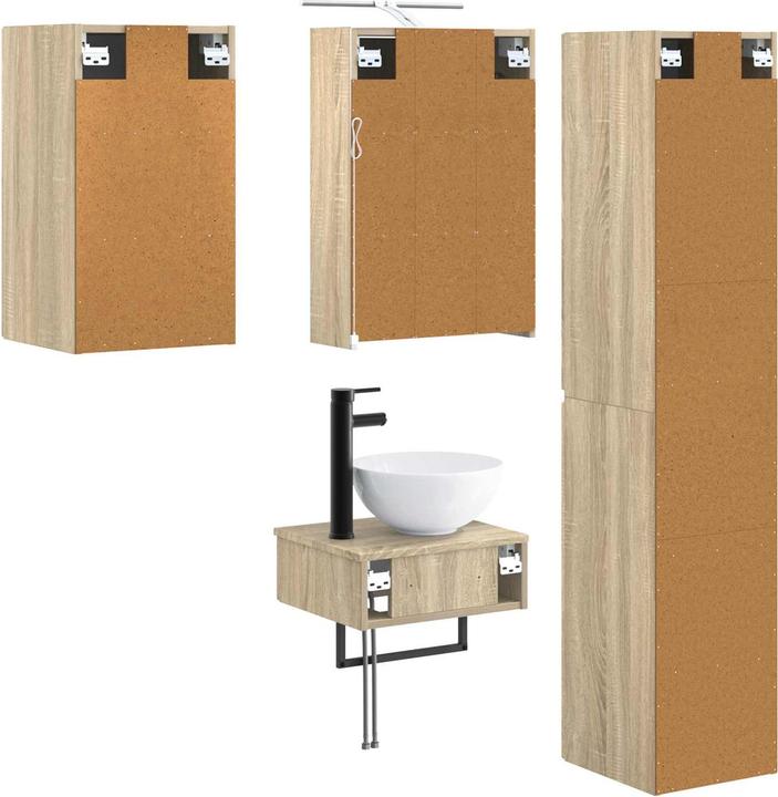 Produktbild vidaXL Badezimmermöbel-Set