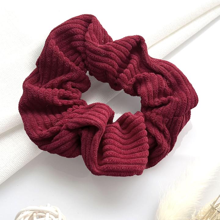 Produktbild Avizar Scrunchie Cord Samt Uni Pénélope (Haargummi)