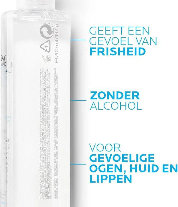 Actual product image La Roche Posay Physiological cleansing fluid (Micelle water, 200 ml)