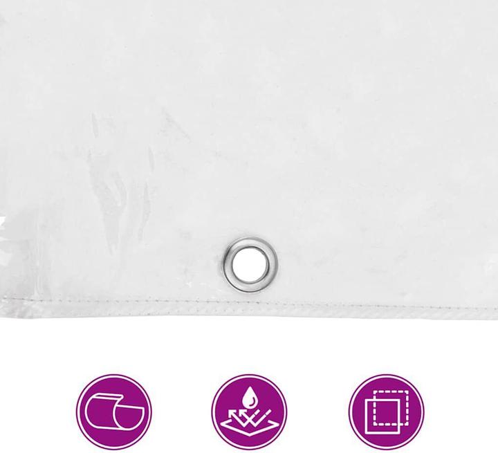 Actual product image vidaXL transparente Plane (12 x 4 m)