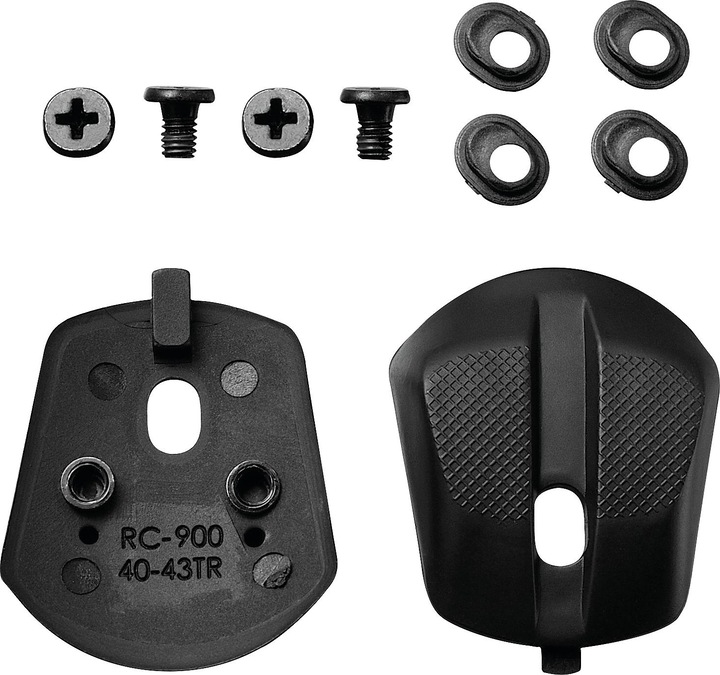 Actual product image Shimano Replaceable Heel Pads black 36-39.5