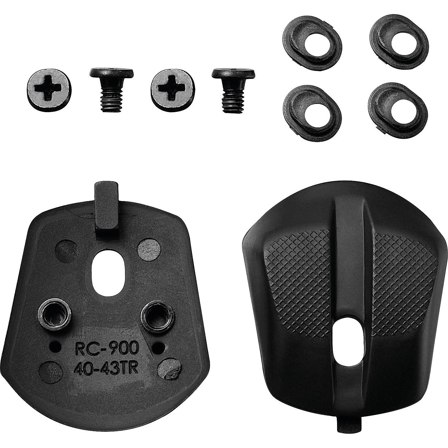 Shimano, Veloschuhe Zubehör, Replaceable Heel Pads black 36-39.5, Schwarz