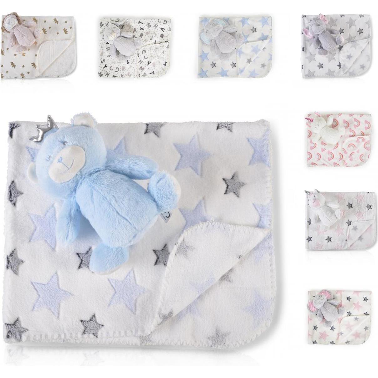 Cangaroo, Babydecke, Babydecke 90 x 75 cm Plüschtier (90 x 75 cm)