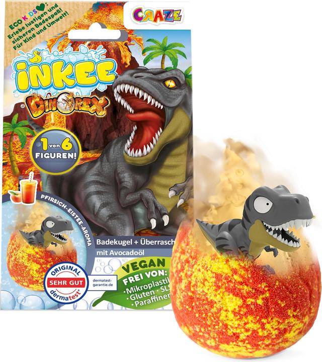 Craze Inkee Surprise Dino (Bombe de bain)