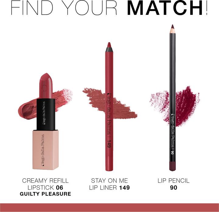 Image du produit Diego dalla Palma The Lipstick Creamy Refill System 06 (06 Guilty Pleasure)