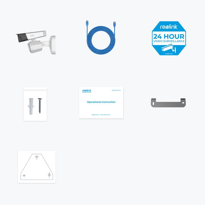 Actual product image Reolink Floodlight F750P 4K camera (4608 x 1728 pixels)