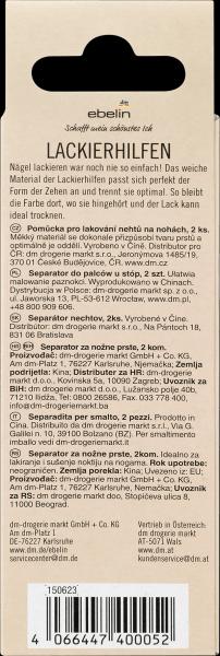 Produktbild dm ebelin Lackierhilfen (Zehentrenner)
