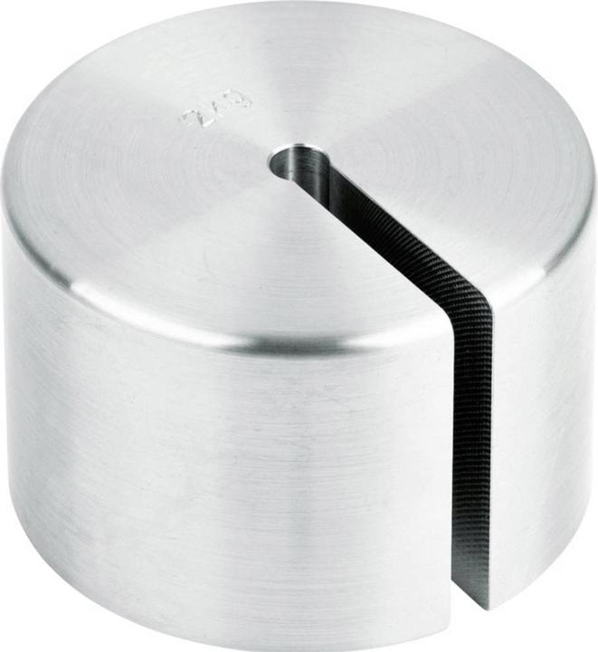 Produktbild Kern M1 2 kg Prüfgewicht Schlitzgewicht, Edelstahl feingedreht (OIML)