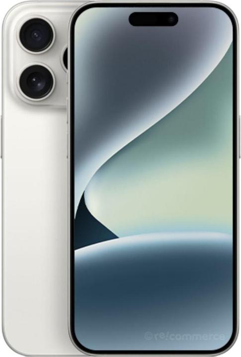 Immagine prodotto Re!commerce iPhone 15 Pro 512GB Blanc AB - Comme neuf (512 GB, Bianco, 6.10", 48 Mpx, SIM + eSIM, A / Come nuovo)