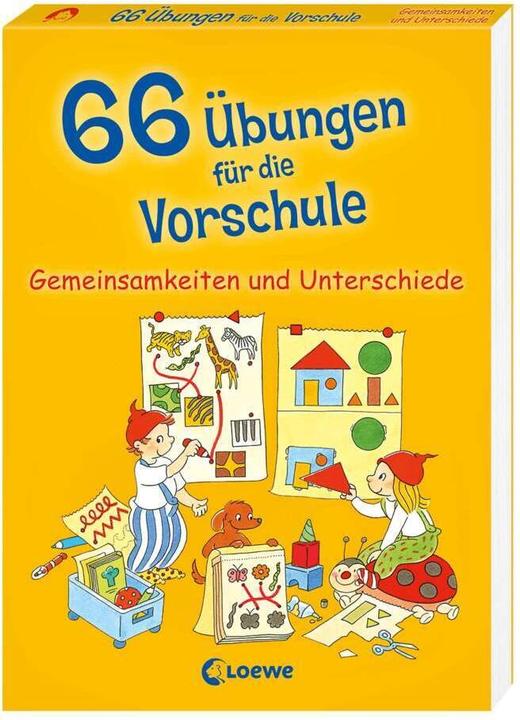 Produktbild 66 Übungen für die Vorschule (Deutsch, Birgitt Carstens, 2013)