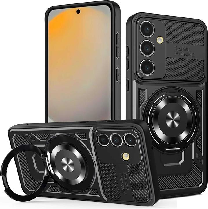 Image du produit Techsuit - RuggedCam - Samsung Galaxy S24 FE - Black (Samsung Galaxy S24 FE)