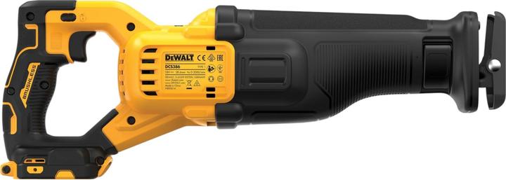 Image du produit DeWalt Scie sabre sans fil 18 V Li-lon 2 x 5,0 Ah POWERSTACK XR (DCS386H2T-QW) FLEXVOLT ADVANTAGE