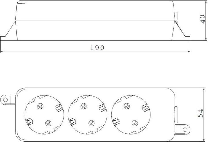 Produktbild Bachmann Selly (3x, CEE 7/3, 1.50 m)