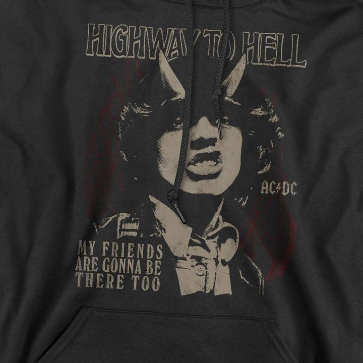 Immagine prodotto AC/DC My Friends Felpa con Cappuccio Uomo (XL)