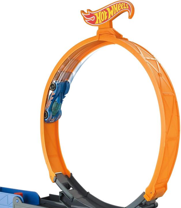 Image du produit Hot Wheels Stunt N Go Transporter & Trackset