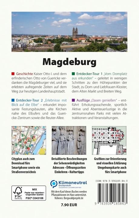 Produktbild Magdeburg - Der Stadtführer (Deutsch, Thorsten Schmidt, Wolfgang Knape, 2022)