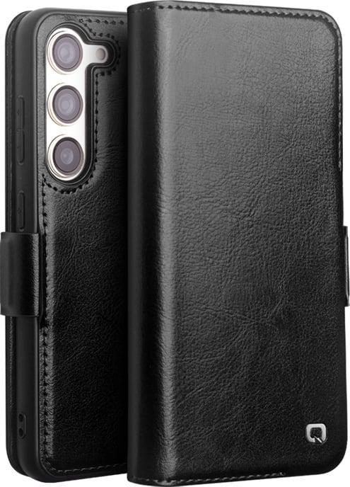 Produktbild QiAlino Hülle Flip mit magnetischem Verschluss (Samsung Galaxy S24+)