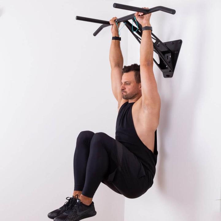 Actual product image Pullup & Dip Klimmzugstange und Dip Stange fr Wandmontage an Innen- und Auenwand, weltweit einzigartig