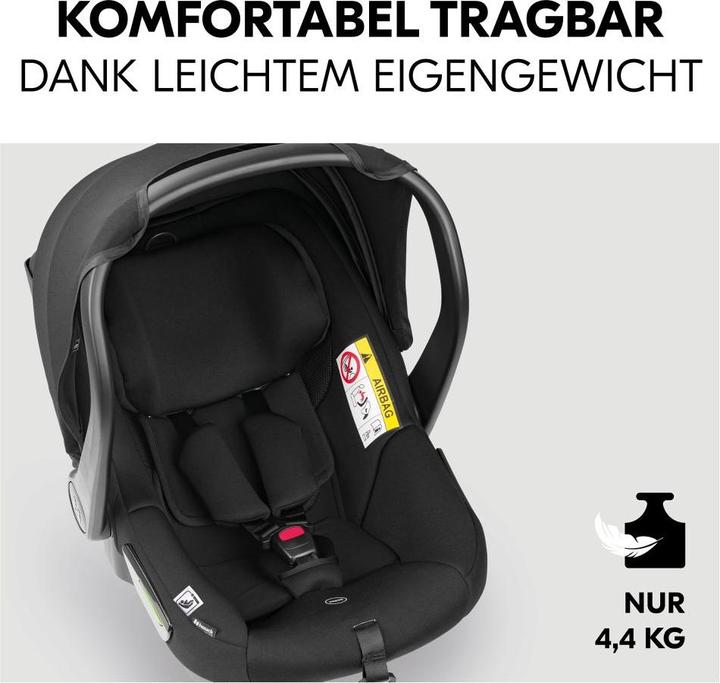 Actual product image Hauck Babyschalen-Set Drive N Care Set i-Size (40 (Baby car seat, ECE R129/i-Size Standard)