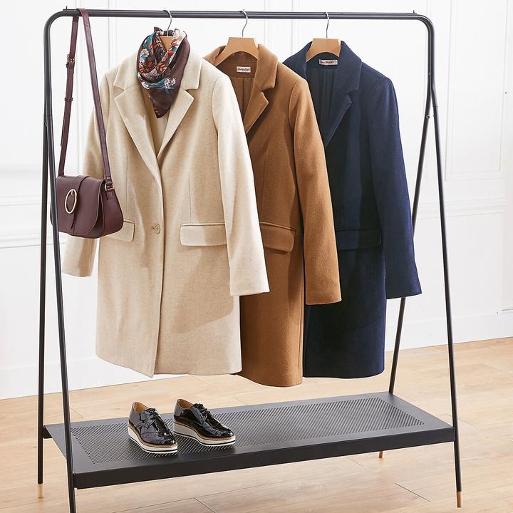 Actual product image Anne Weyburn Half-length coat with button fastening
