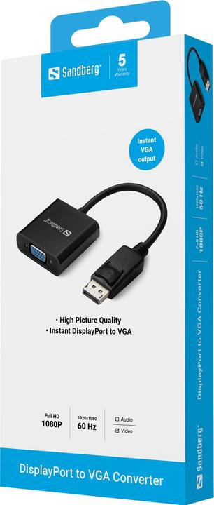 Produktbild Sandberg DP zu (VGA, 15 cm)