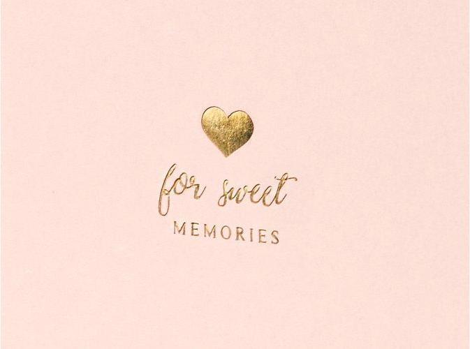 Produktbild Partydeco Gästebuch For sweet memories (20.5 x 20.5 cm)