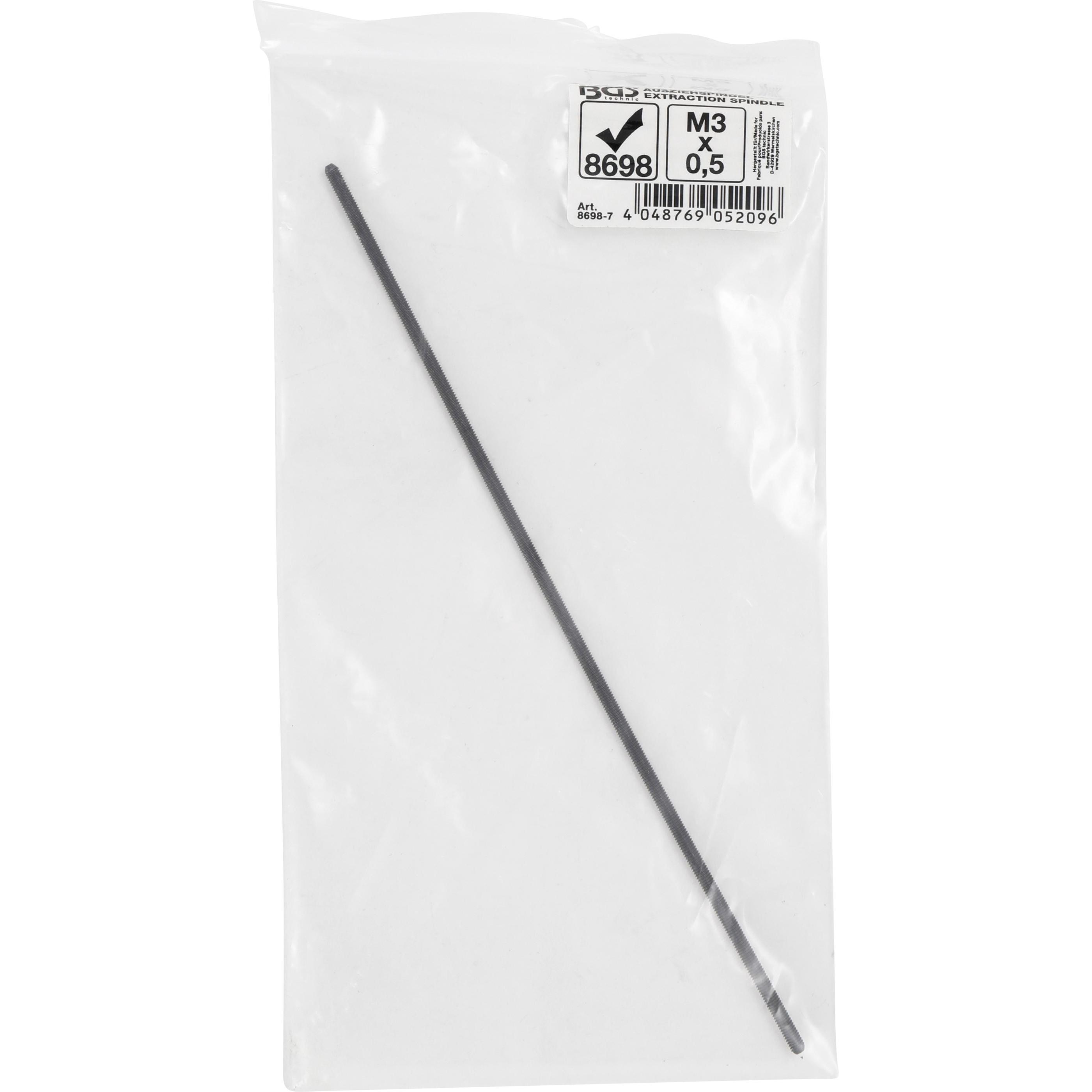 Thumbnail - BGS, Fahrzeug Werkzeug, Ausziehspindel für Art. 8698 M3 x 0,5 x 100 mm