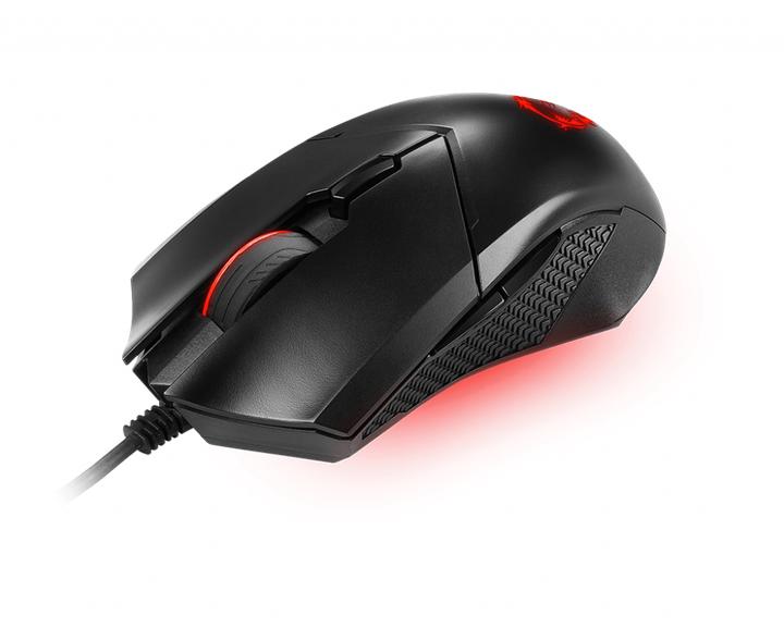 Actual product image MSI CLUTCH GM08 Optical Gaming Mouse "4200 DPI Optical Sensor, 6 Programmable buttons (Cable)