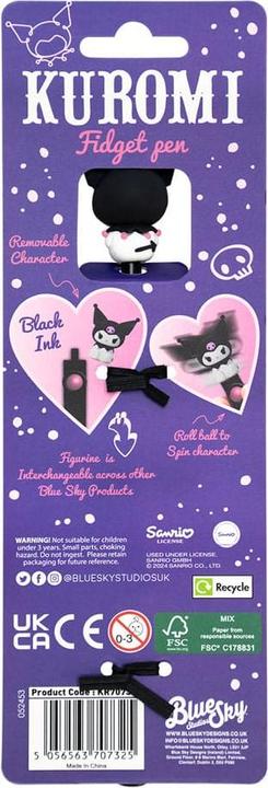 Produktbild Blue Sky Sanrio Fidget Kugelschreiber Kuromi