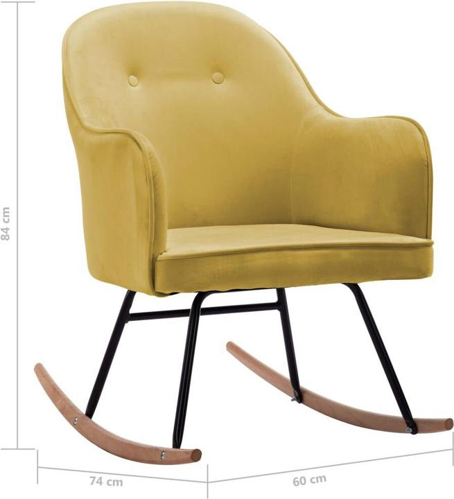 Image du produit vidaXL Schaukelstuhl