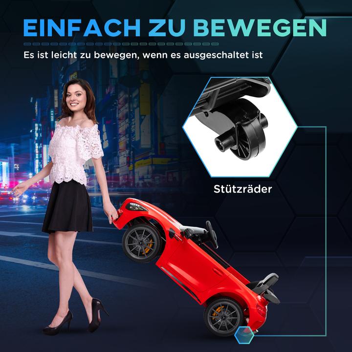 Produktbild Aiyaplay Kinder Elektroauto Kunststoff, Metall Rot (12 V)