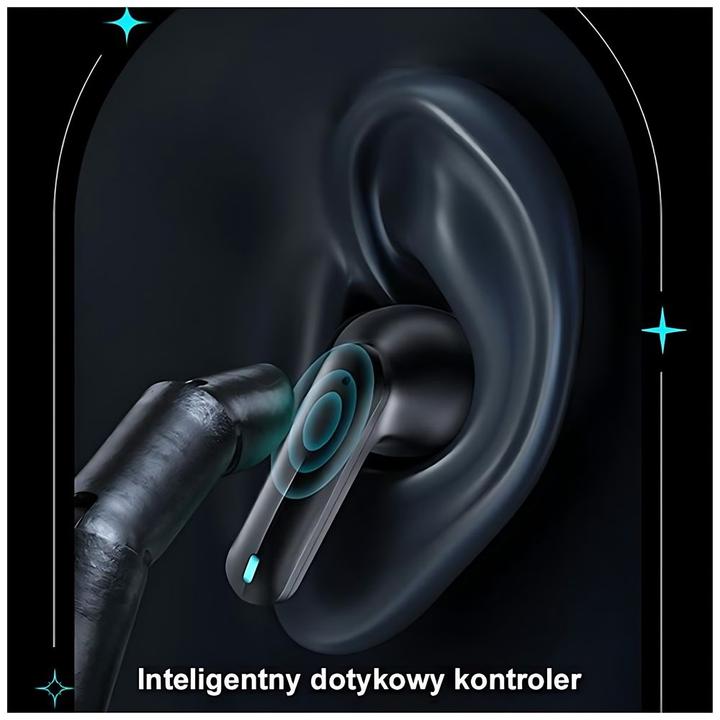 Produktbild Usams Dual-Mic Gaming Wireless Kopfhörer - Schwarz (Kabellos)