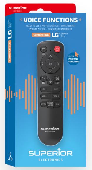 Actual product image Superior Telec.Univ. LG Bluetooth Controllo Vocale SUPTBB001 (Universal remote control, Bluetooth)