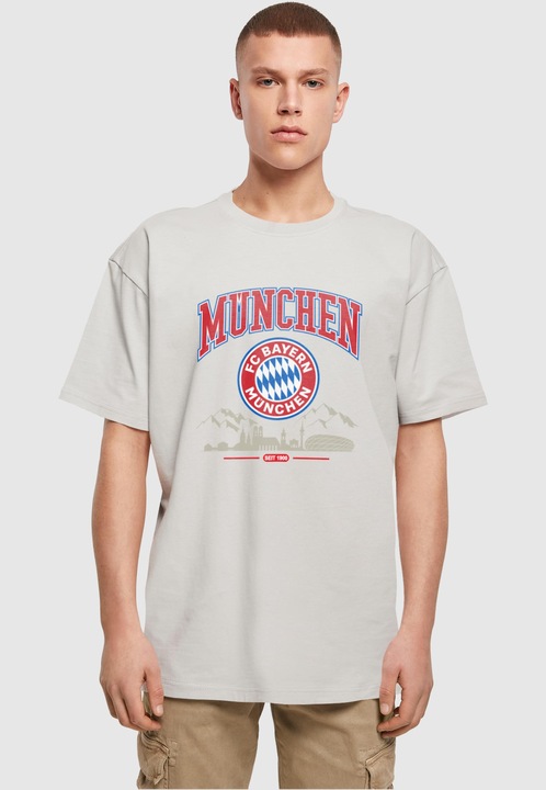 Actual product image FC Bayern München FC Bayern Skyline Heavy Oversize Tee - 117355 (S)