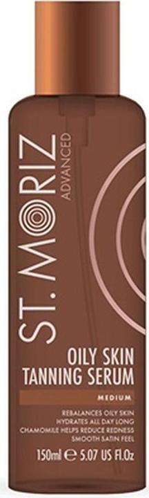 Actual product image St. Moriz Advanced Pro Gradual Oily Skin ( Self Tan n ing Serum) 150 ml (U) (Self tanning foam, 150 ml)