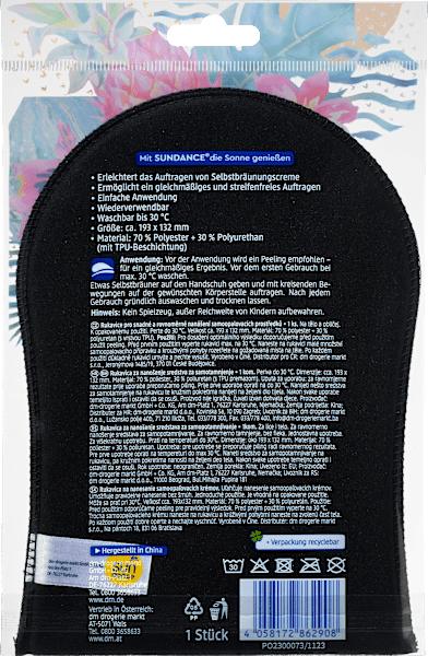 Actual product image dm Sundance Application glove for self-tanning (Accessories self tanning)