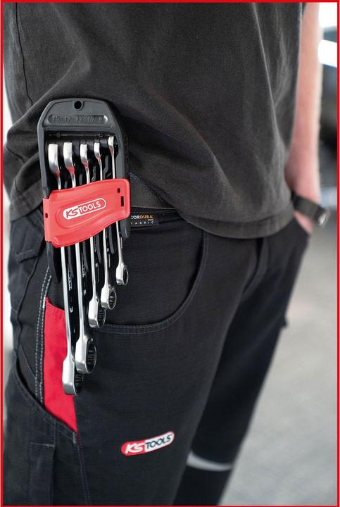 Actual product image KS Tools Ratchet combination spanner set (19 mm)