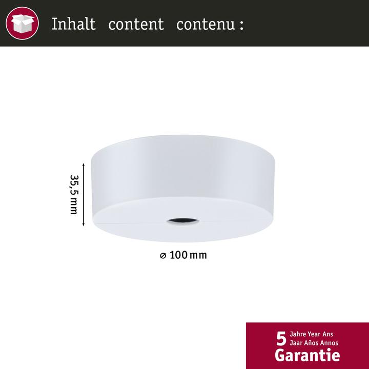 Image du produit Paulmann Base de spot unique URail