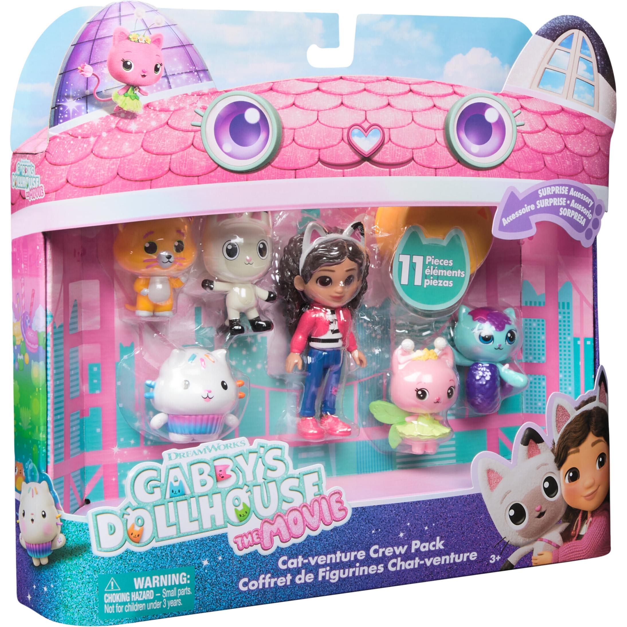 Spin Master Multicolore Set Di Figure Del Film Gabby's Dollhouse