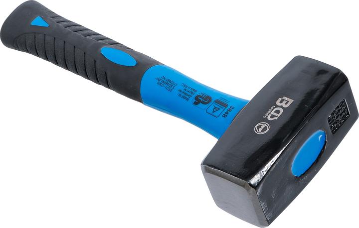 Actual product image BGS Stoning Hammer Fibreglas Shaft DIN 6475 1250 g (1420 g)