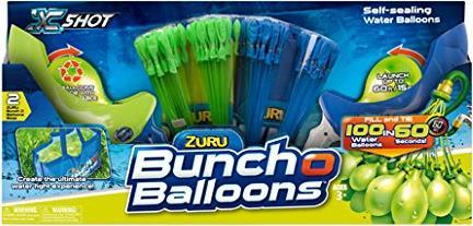 Produktbild Zuru Bunch O Balloons - 2 Werfer mit 140 Ballons & 2 Tragtaschen