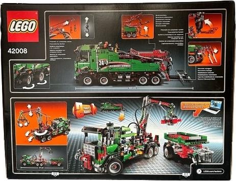 Immagine prodotto LEGO Technic Camion da lavoro (42008, Accessori LEGO)