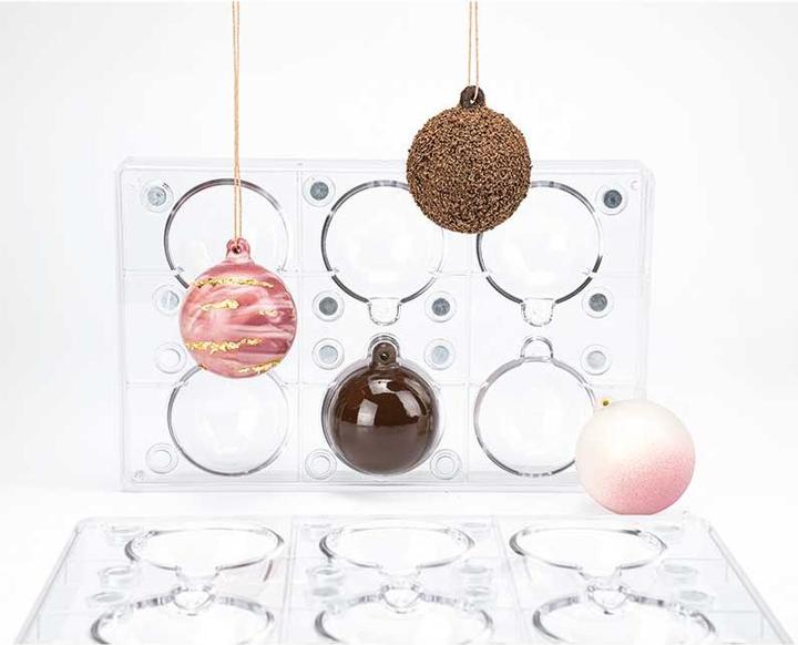 Immagine prodotto Martellato Stampo per cioccolato Palla di Natale (7.20 cm)