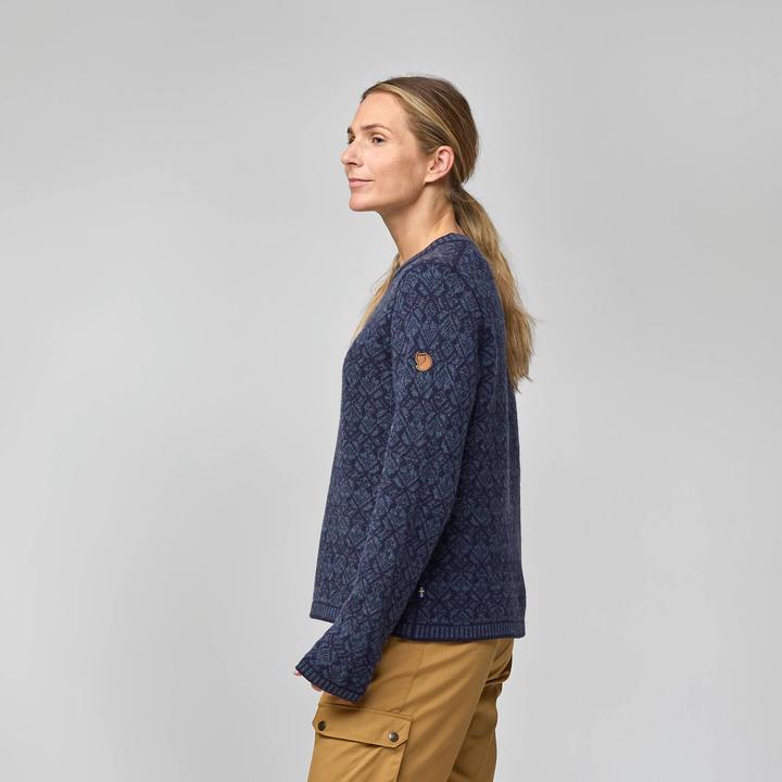 Produktbild Fjällräven Women's Snow Round Neck Sweater (L)