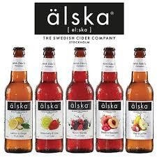 Actual product image Älska NORDIC BERRY Cider box 12 x 500 ml / 4 % Sweden (12 x 50 cl)