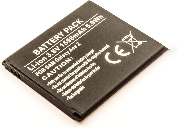 Actual product image AGI 28522 - Battery - Samsung - Samsung GT-S7582 - Black - White - Lithium-Ion (Li-Ion