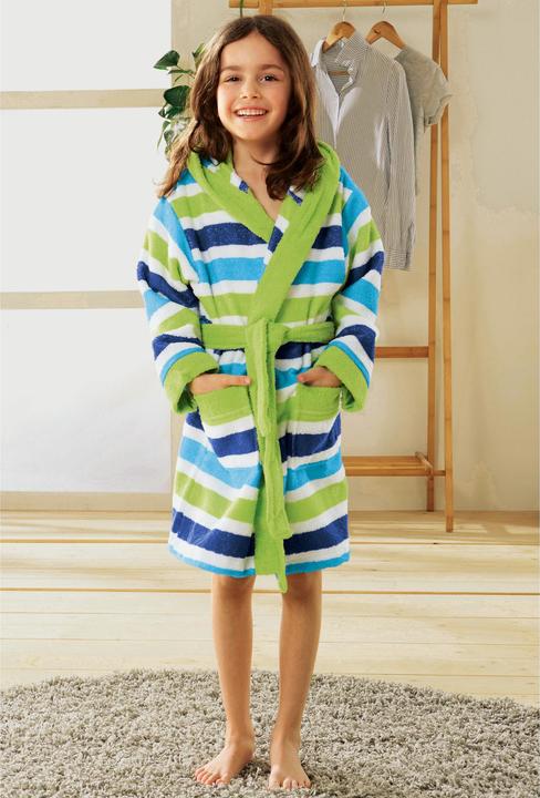 Image du produit Erwin Müller Kinder-Bademantel mit Kapuze (98, 104)