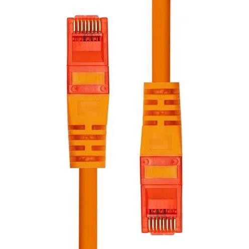 Thumbnail - ProXtend U/UTP CAT6 PVC AWG 26 CCA Orange 20M (U/UTP, CAT6, 20 m), Netzwerkkabel