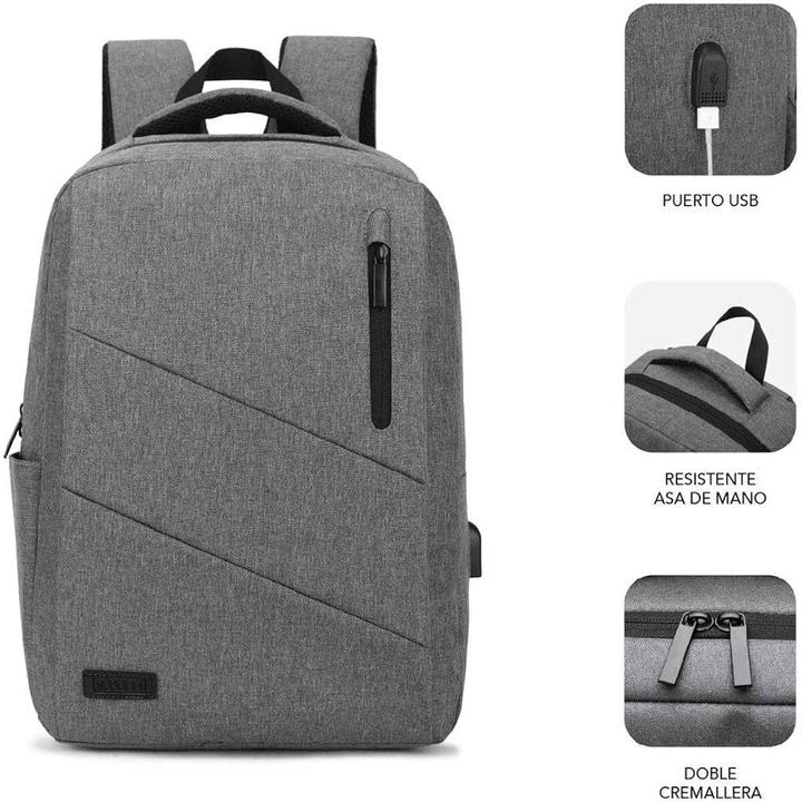 Produktbild Subblim MOCHILA CITY BACKPACK 15,6" GREY