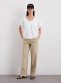 Immagine prodotto Marc O'Polo T-shirt da donna con scollo a V (S)